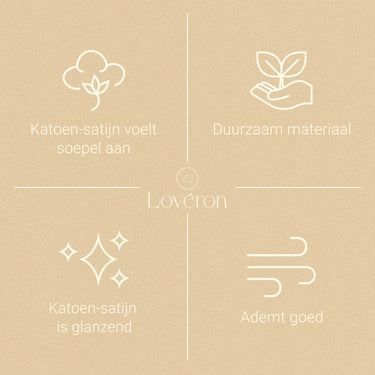 Katoen-satijn voordelen