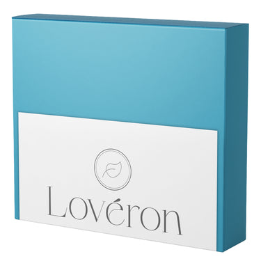 Lovéron kussensloop - Katoen - 2 stuks - 60x70 cm - Turquoise